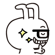 お仕事ウサギ画像横目